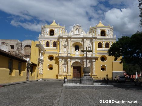 Postcard The inplausibly ornate Catedral de la Merced