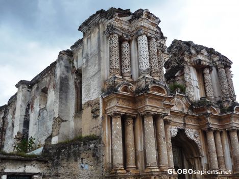 Postcard Ruins of Convent of the Conception
