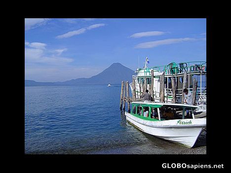 Postcard Lake Atitlán