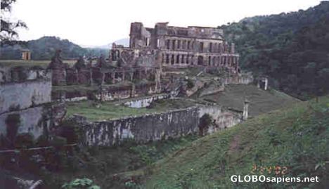 Postcard Sans Souci Palace