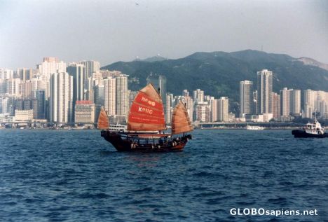 Postcard hong kong