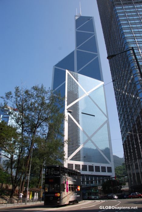 Postcard Bank of China Tower