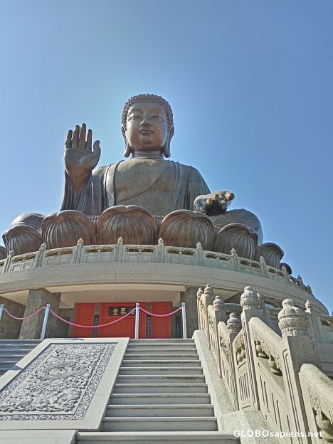 Postcard Giant Buddha