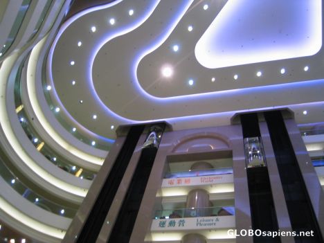 Postcard One of Hong Kong's big shopping centres