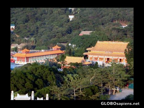Postcard Buddha temple