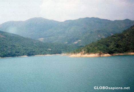 Postcard Hong Kong Resevoir