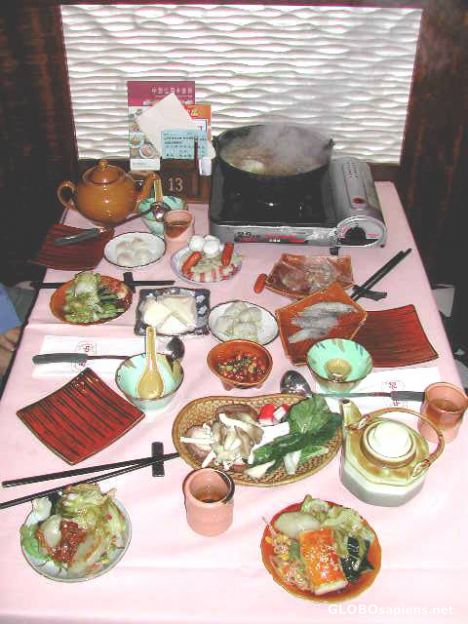 Postcard Hot Pot Dinner