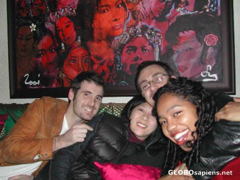 Postcard HK Expatriates at Gecko Club