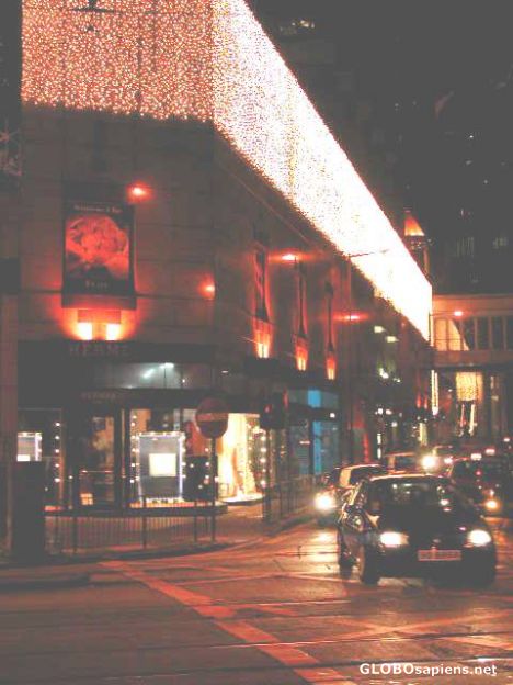 Postcard Christmas season in Hong Kong