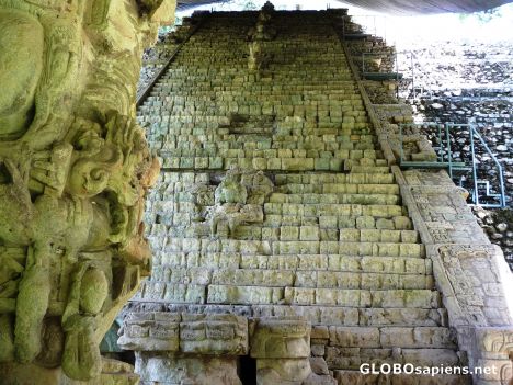 Postcard Hieroglyphic Staircase