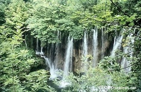Postcard Plitviče Lakes 3