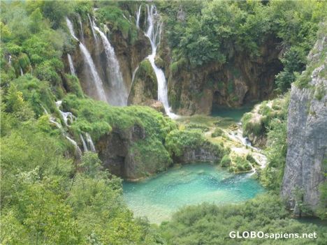 Postcard Waterfalls on Plitvice