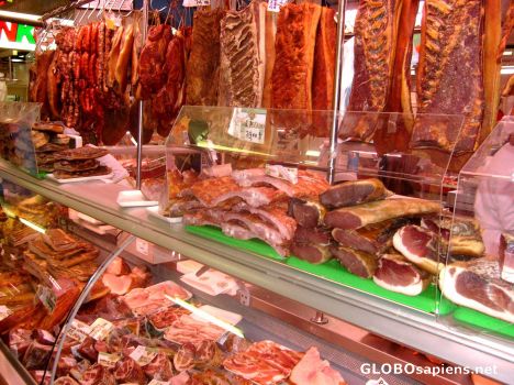 Postcard Meat Market Hall