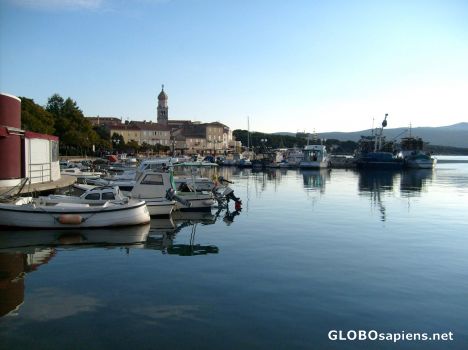 Postcard The Town and Harbour