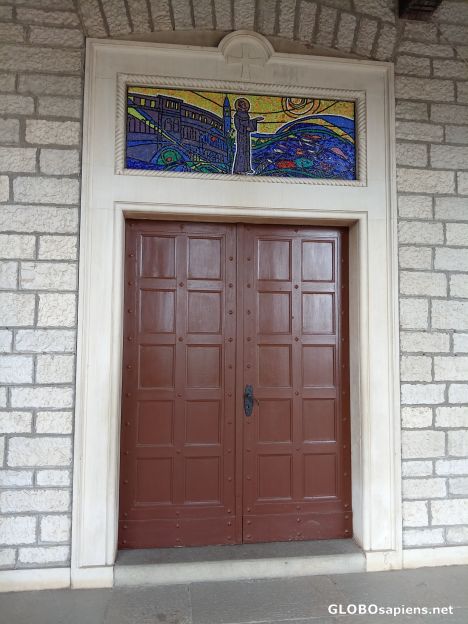 Postcard Church Door