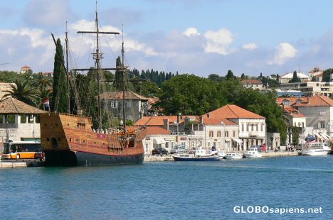 Postcard Port Gruz