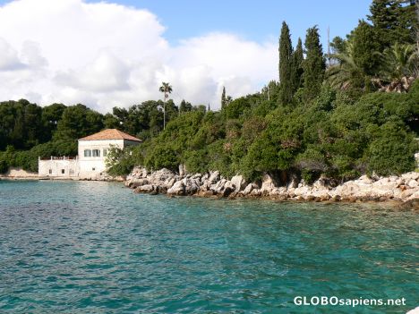 Kolocep's coastline