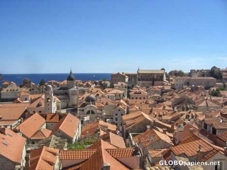 Postcard Panorama of the city