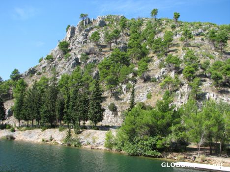 Postcard One of many hills around Krk