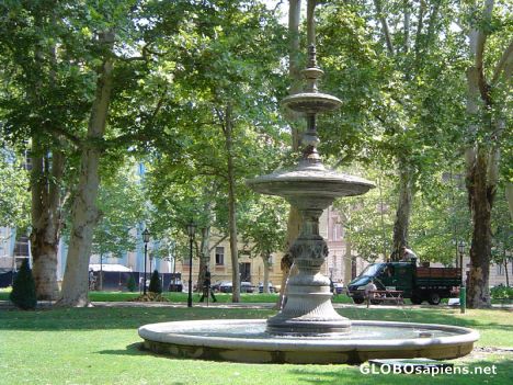 Fountain in Zagreb