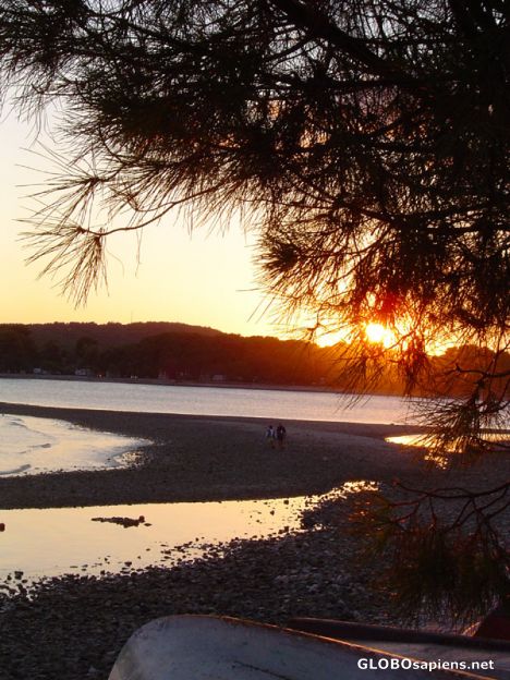 Postcard Sunset in Medulin