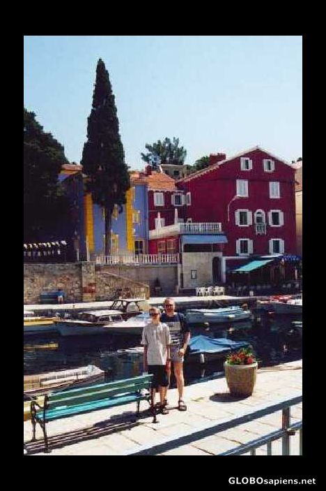 Postcard Nice Yacht Haven in Veli Losinj
