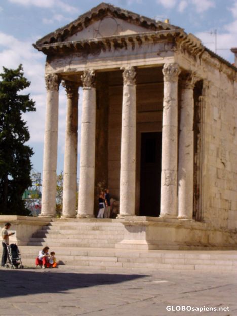 Postcard Church in Pula