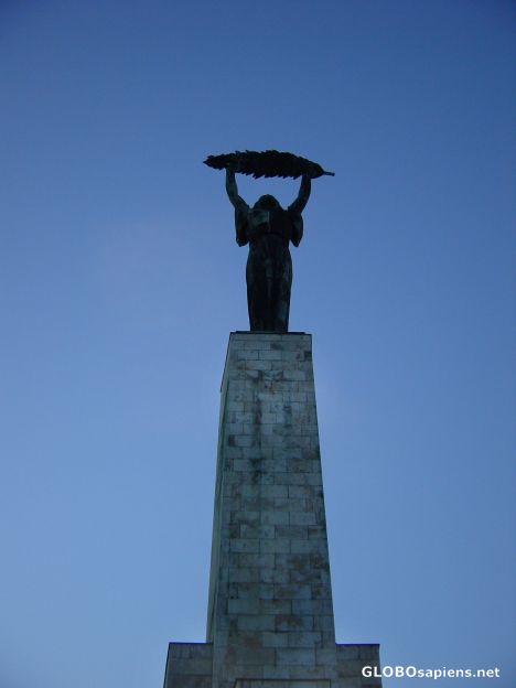 Postcard Citatella statue
