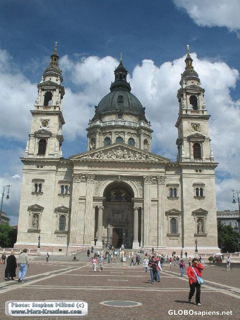 Postcard St. Stephen's Basilika