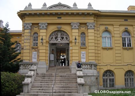 Postcard Medicinal Bath in Budapest