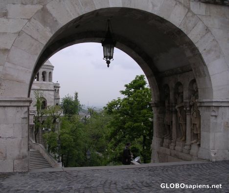 Postcard Fisherman's Bastion 3