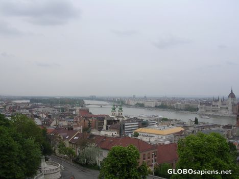 Postcard View  from Fisherman's Bastion