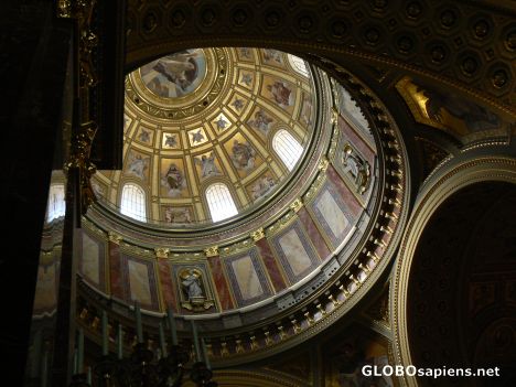 Postcard Inside the Basilica