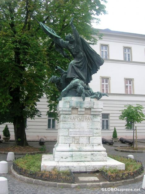 Postcard Kapisztrán (the soldier Saint)