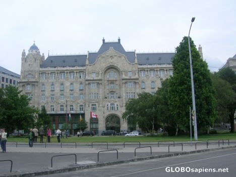 Postcard Gresham Palace