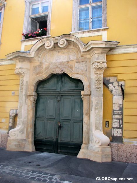 Postcard The Buildings of Uri Utca