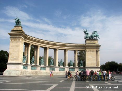 Postcard The Colonnades