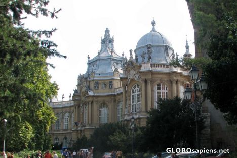 Postcard Vajdahunyad Castle - Baroque Hungary