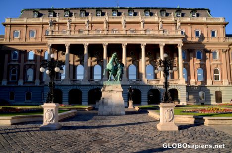 Postcard Budapest (HU) - at the Castle