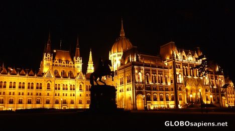Postcard Hungarian Parliament Building 2