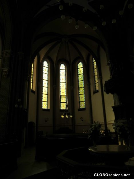 Postcard Buda Reformed Church