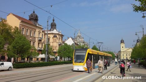 Postcard Kossuth Ter