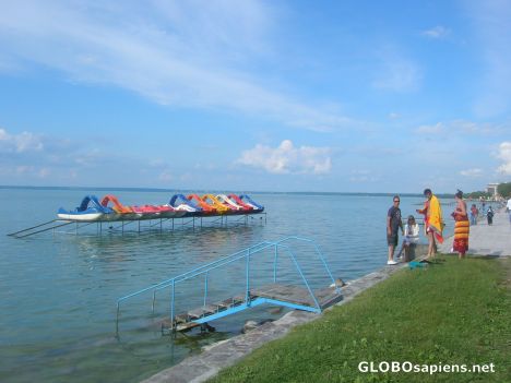 Postcard Lovely Lake Balaton