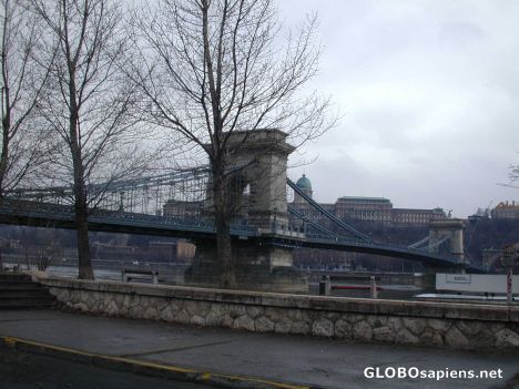 Postcard The Chain Bridge