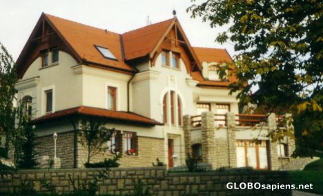 A dwelling-house in the hills of Mecsek
