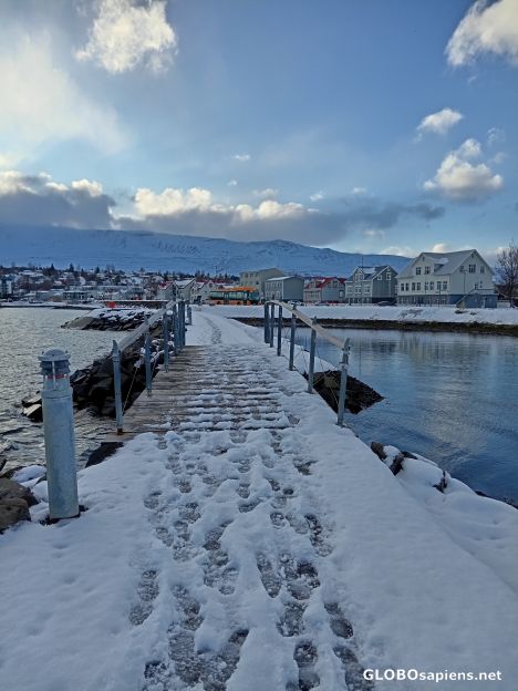 Postcard Footprints