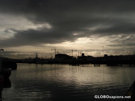Postcard The old harbour