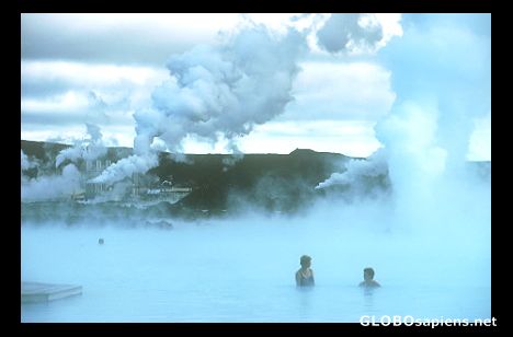 Postcard Blue Lagoon