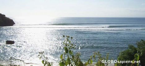 Postcard Balangan pantai