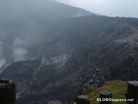 Postcard tangkahuban parahu